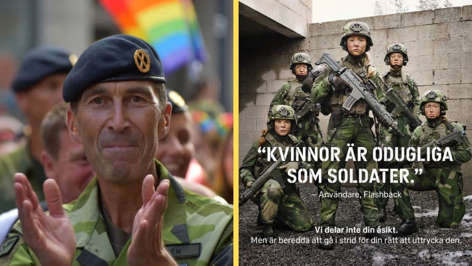 Artikelbild för artikeln: Försvarsmakten firar internationella kvinnodagen med Flashback-citat