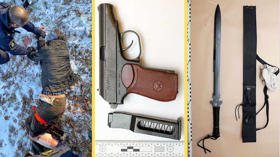 Artikelbild för artikeln: Högg poliser med svärd - åtalas