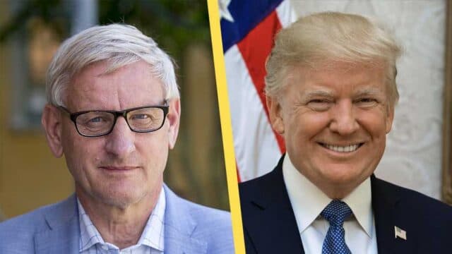 Artikelbild för artikeln: Carl Bildt: Trump urusel fredsmäklare - bättre låta kriget i Ukraina fortsätta