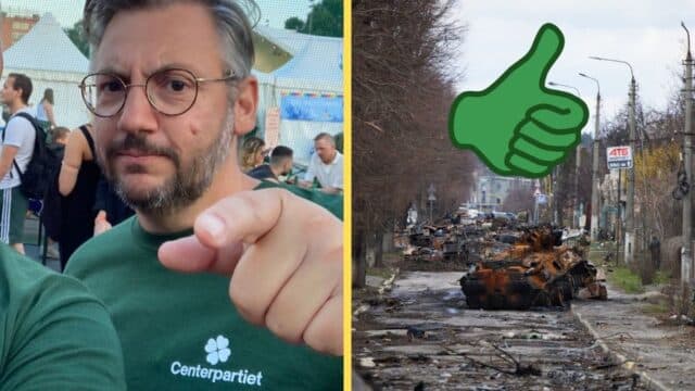 Artikelbild för artikeln: C-ledaren rasar över fredslösning mellan Ryssland och Ukraina: "Skrämmande"