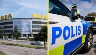 Artikelbild för artikeln Man skjuten med flera skott i lunchrusningen vid Ikea - 14-åring gripen